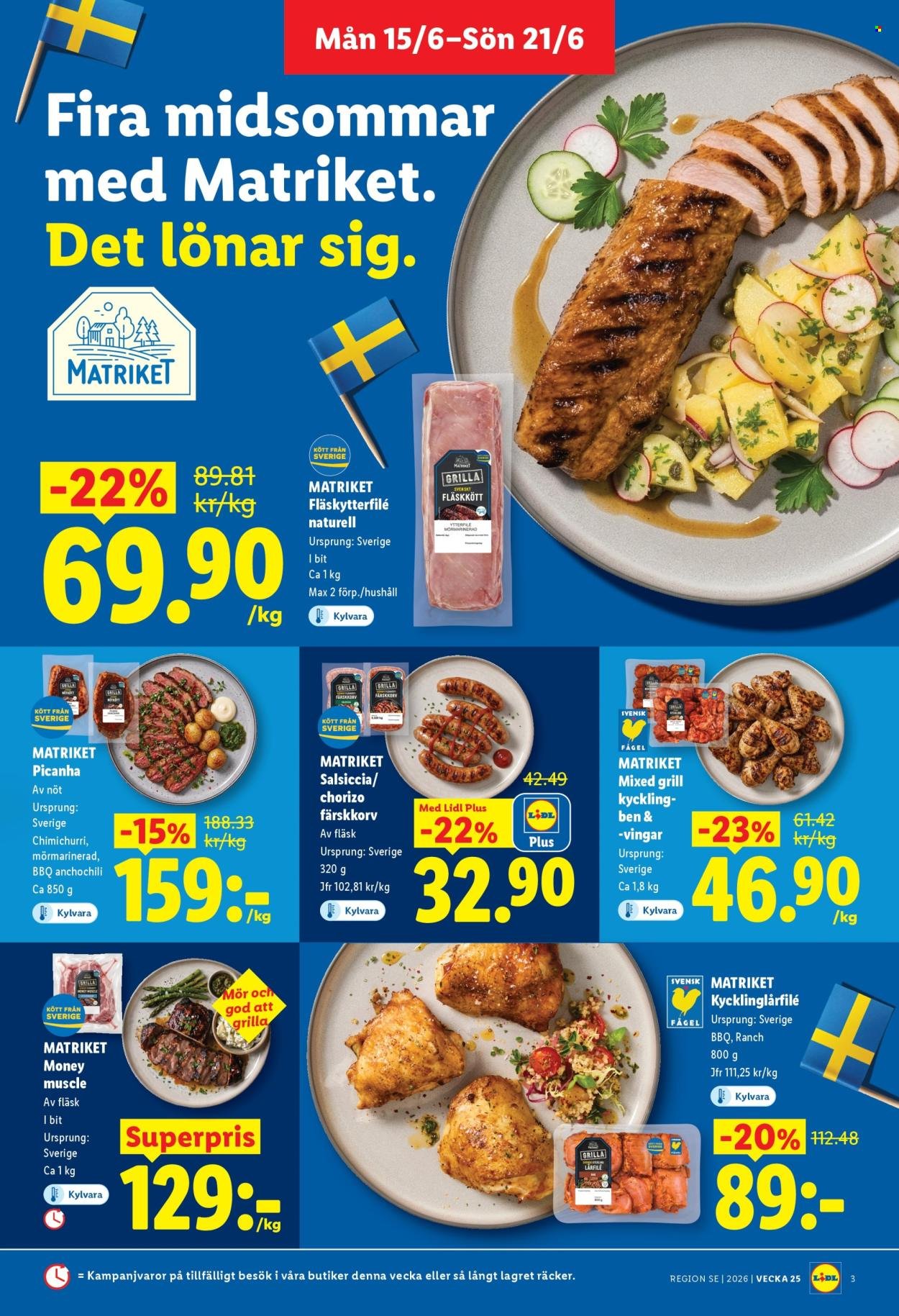LIDL reklamblad - ERBJUDANDEN VECKA 25
