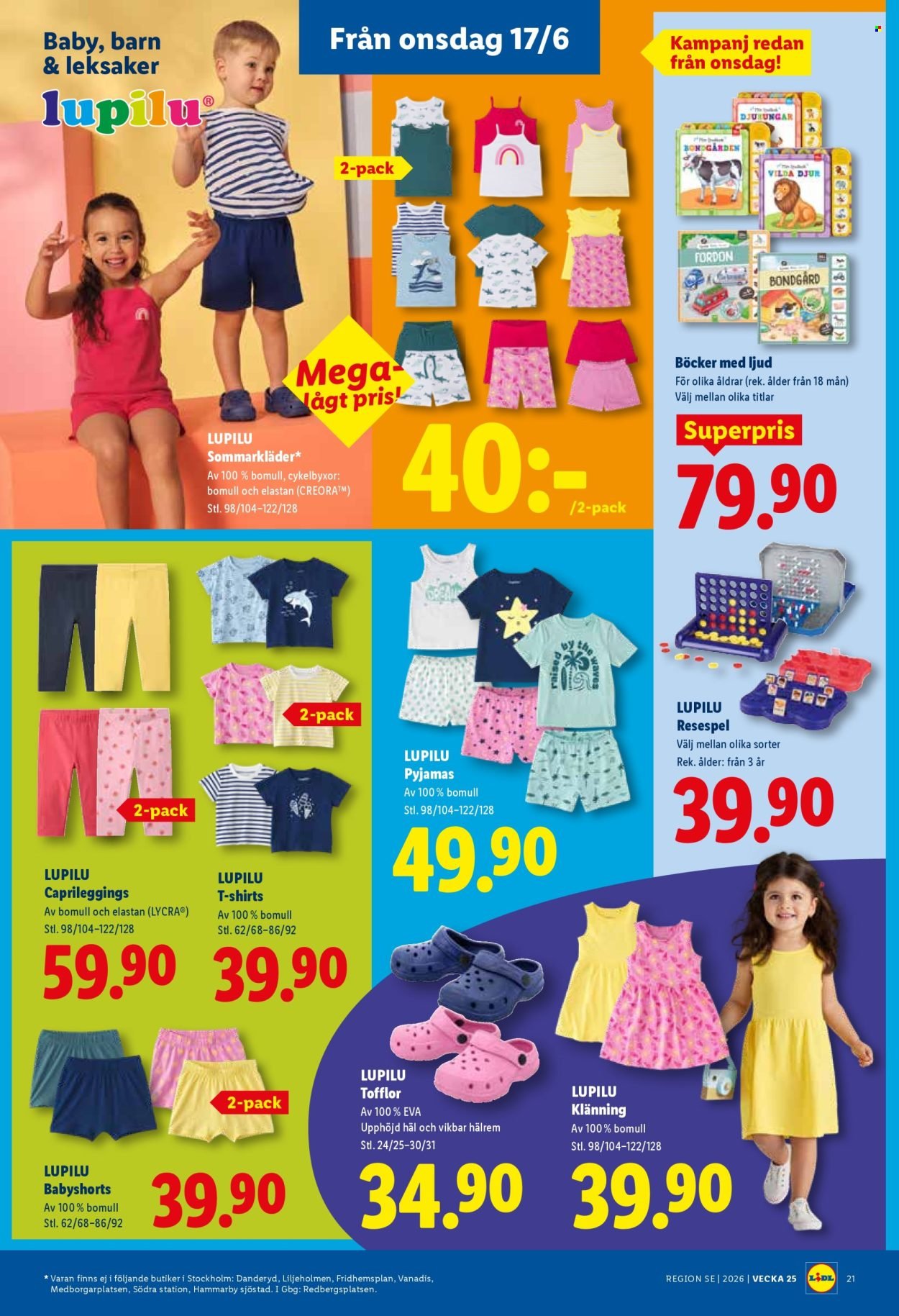LIDL reklamblad - ERBJUDANDEN VECKA 25