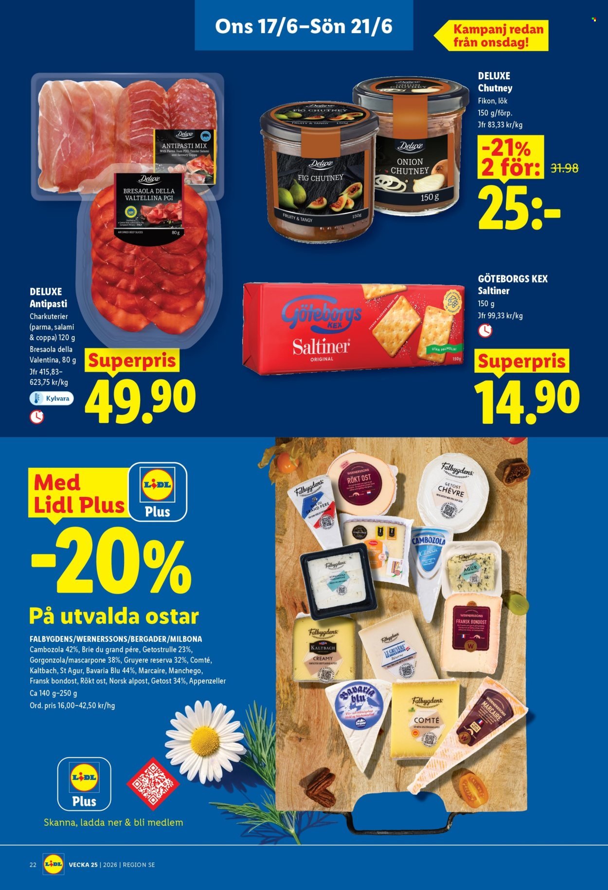 LIDL reklamblad - ERBJUDANDEN VECKA 25