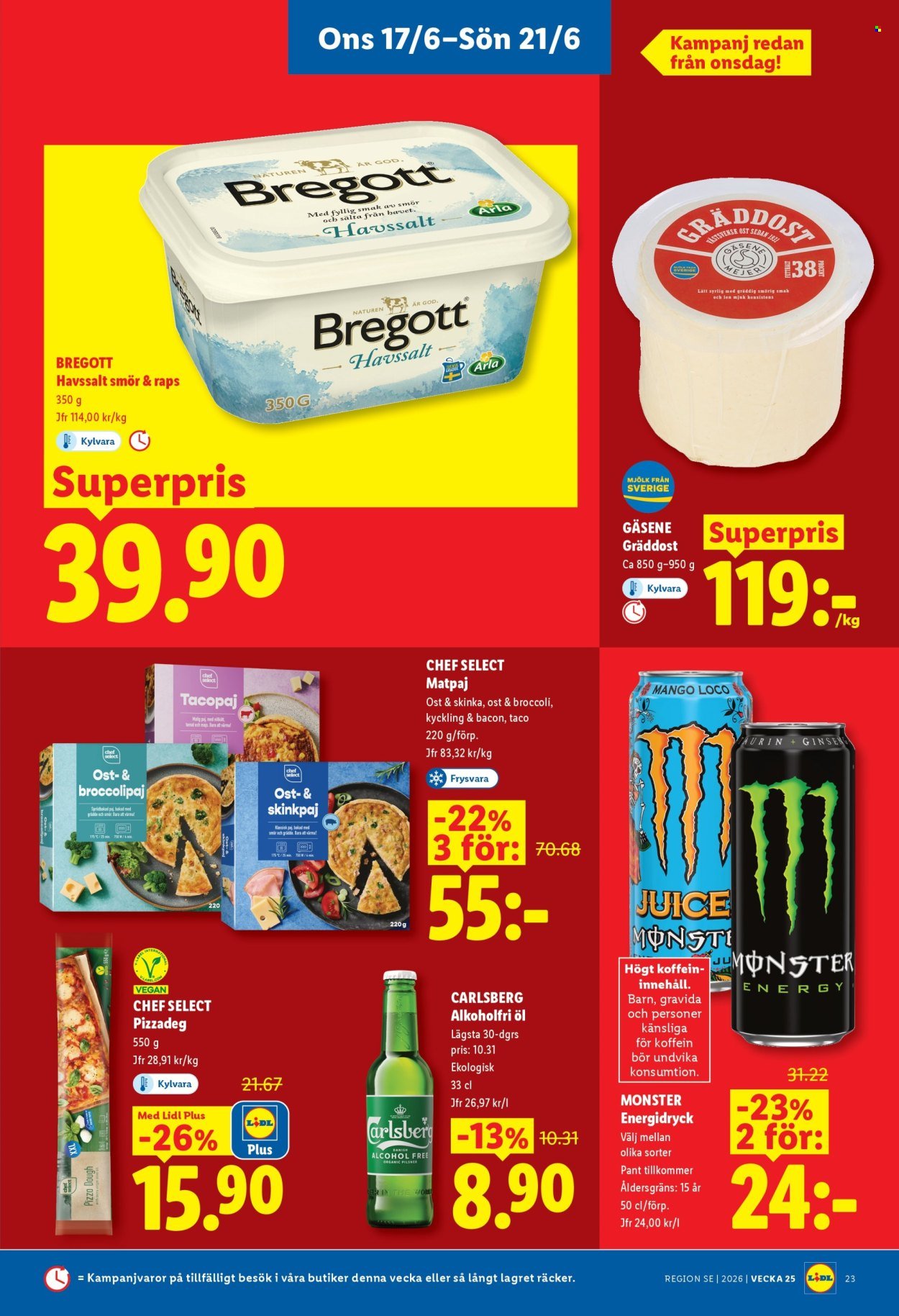 LIDL reklamblad - ERBJUDANDEN VECKA 25