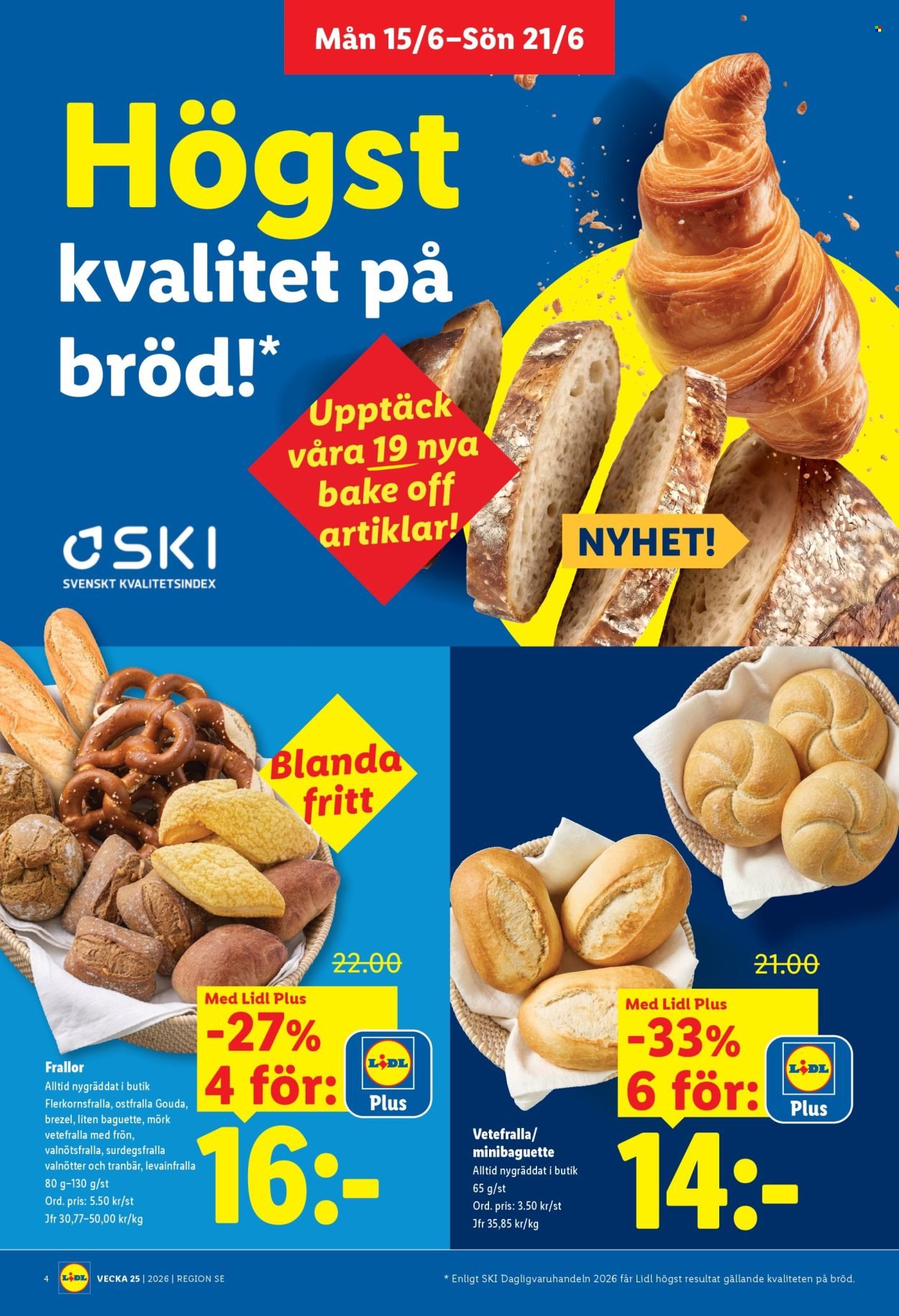 LIDL reklamblad - ERBJUDANDEN VECKA 25