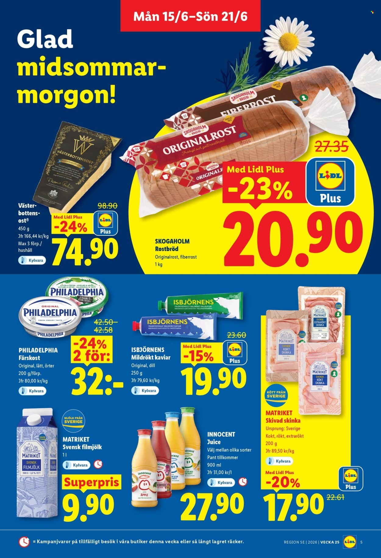 LIDL reklamblad - ERBJUDANDEN VECKA 25