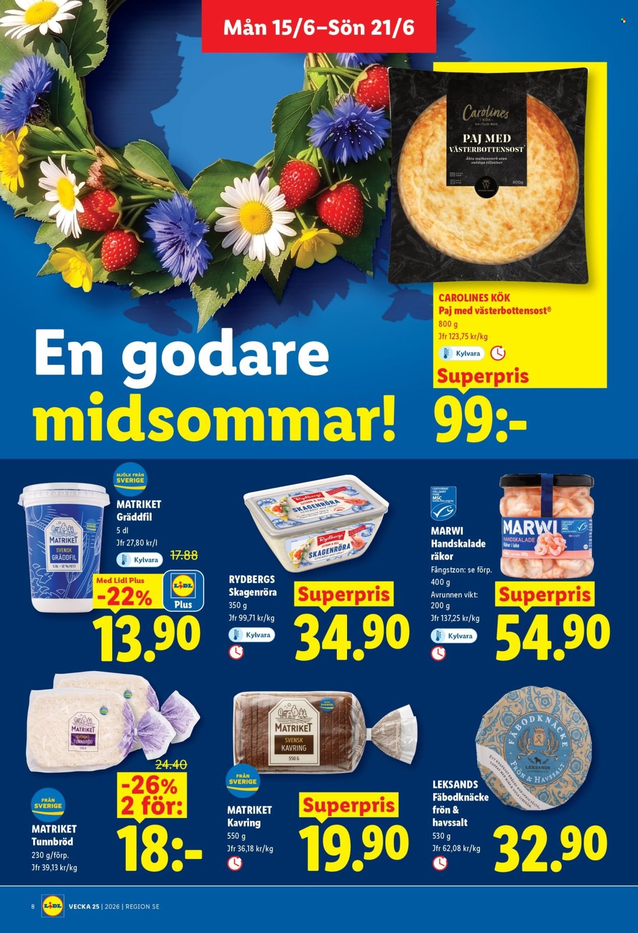 LIDL reklamblad - ERBJUDANDEN VECKA 25