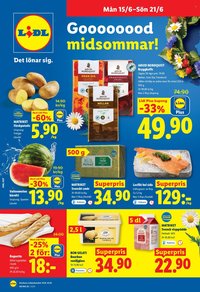 LIDL reklamblad - ERBJUDANDEN VECKA 25