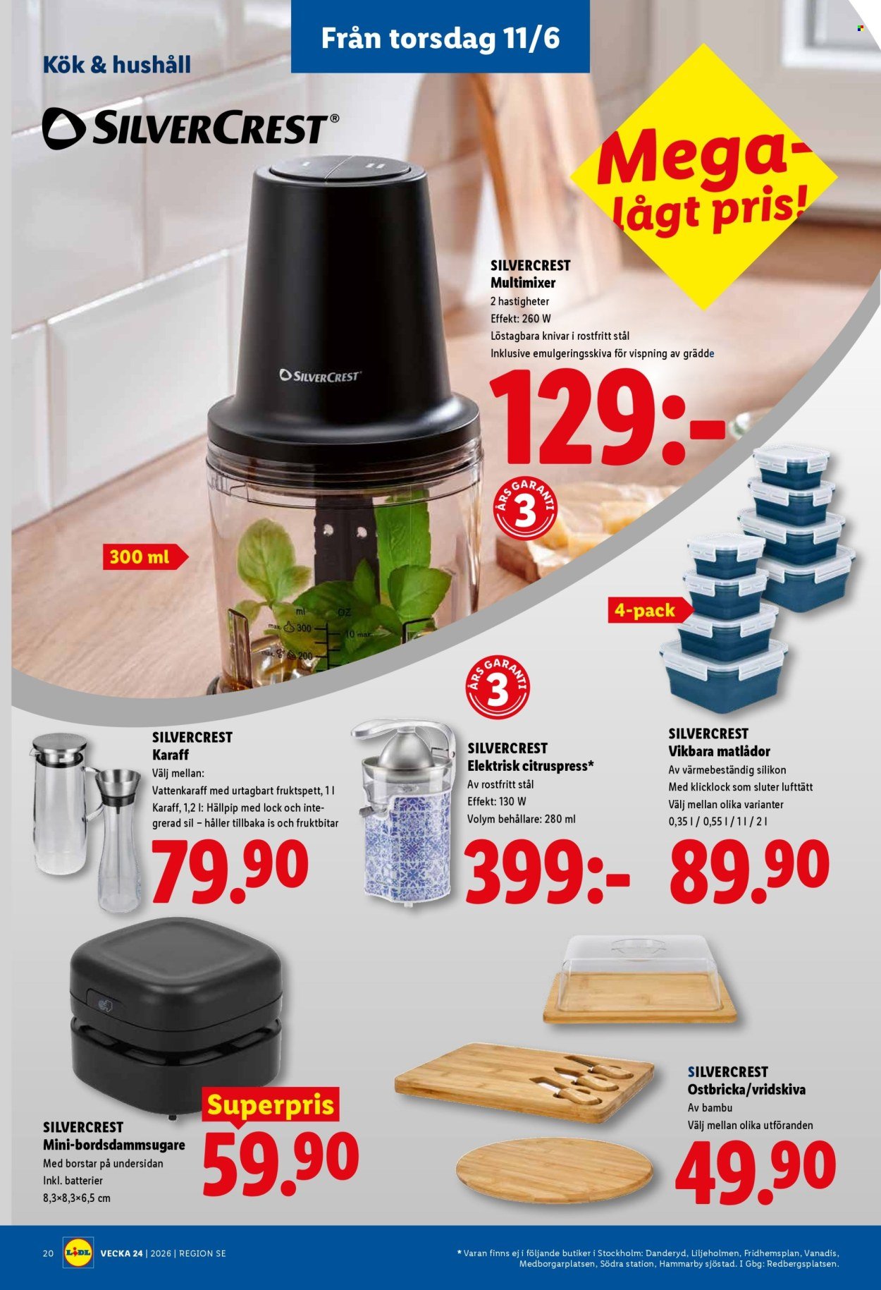 LIDL reklamblad - ERBJUDANDEN VECKA 24