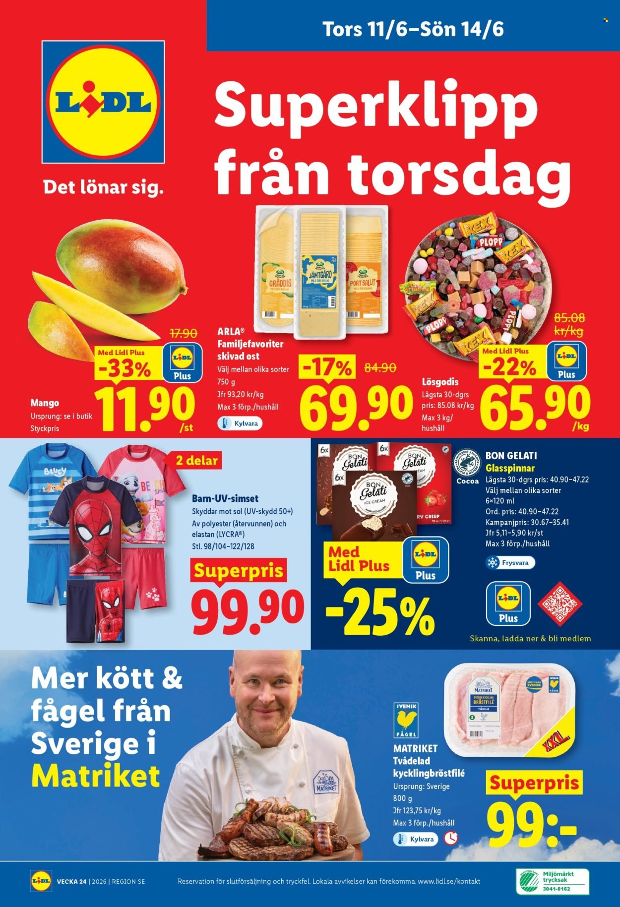 LIDL reklamblad - ERBJUDANDEN VECKA 24