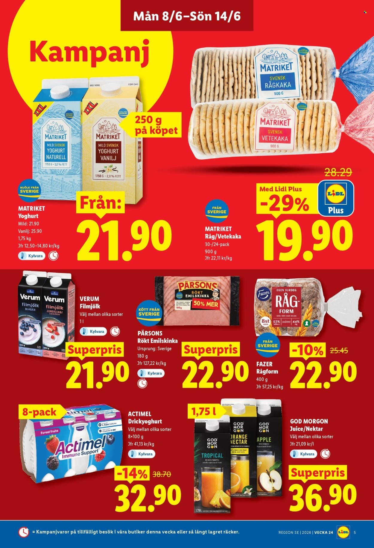LIDL reklamblad - ERBJUDANDEN VECKA 24