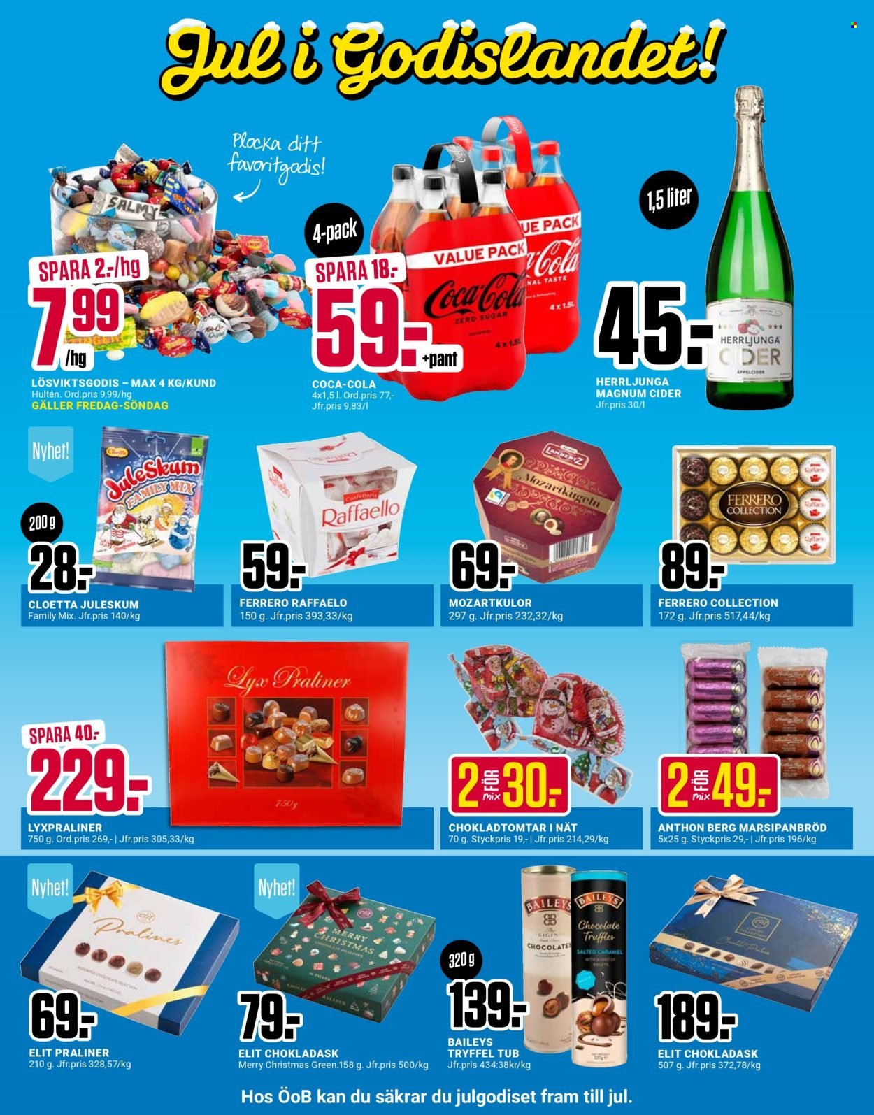 ÖOB reklamblad - T.o.m. måndag 01/12 2025