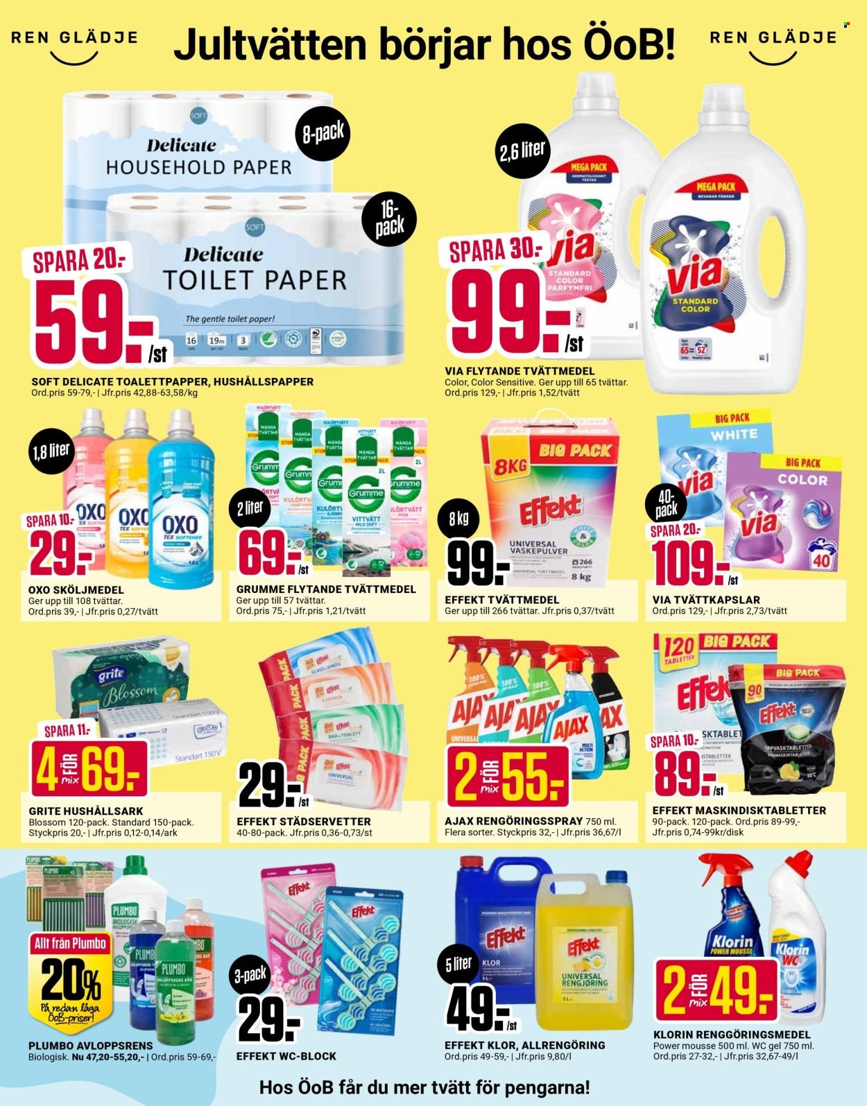 ÖOB reklamblad - T.o.m. måndag 01/12 2025