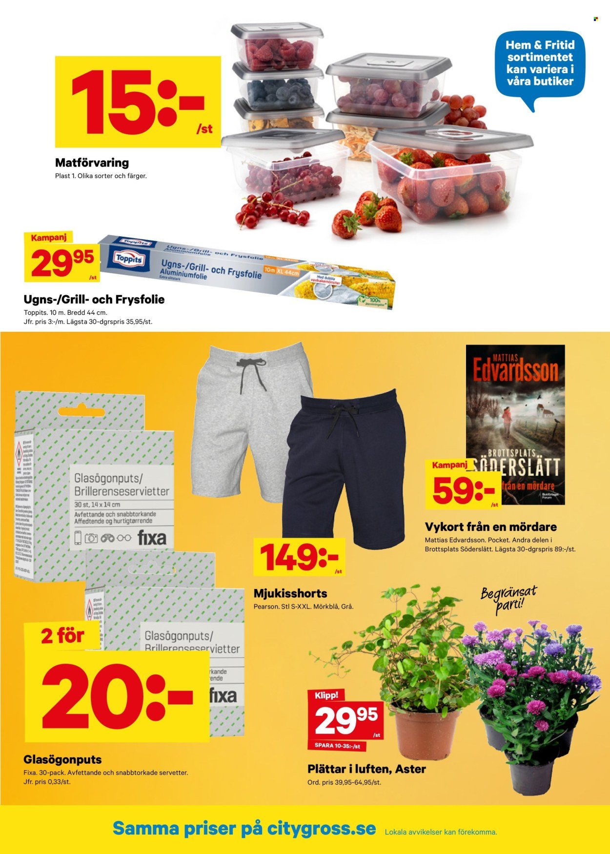 CITY GROSS reklamblad - T.o.m. måndag 20/07 2026