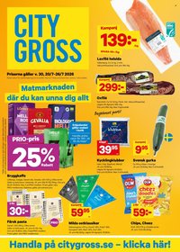 CITY GROSS reklamblad - T.o.m. måndag 20/07 2026