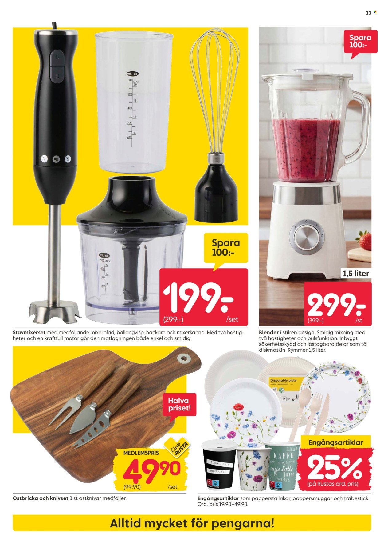 RUSTA reklamblad - T.o.m. måndag 15/06 2026