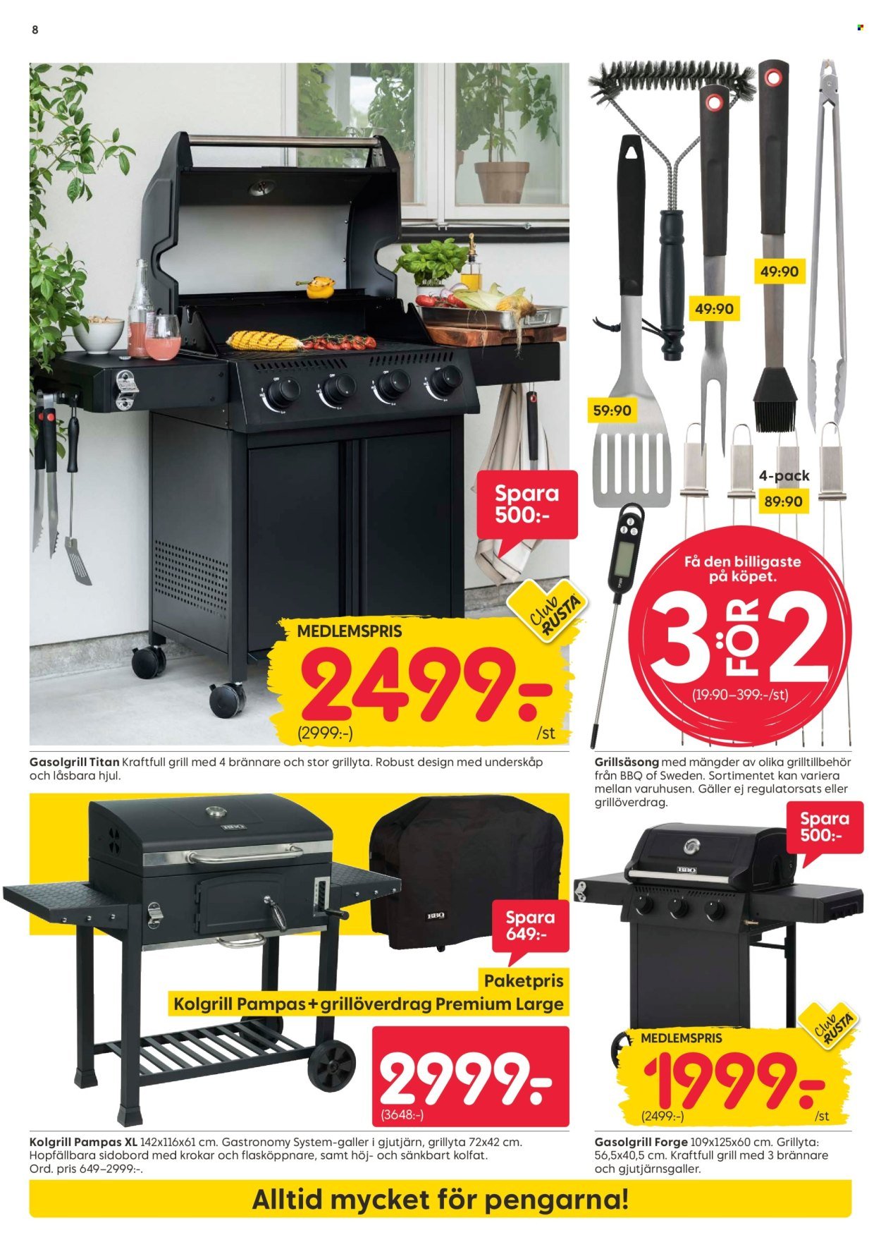 RUSTA reklamblad - T.o.m. måndag 15/06 2026