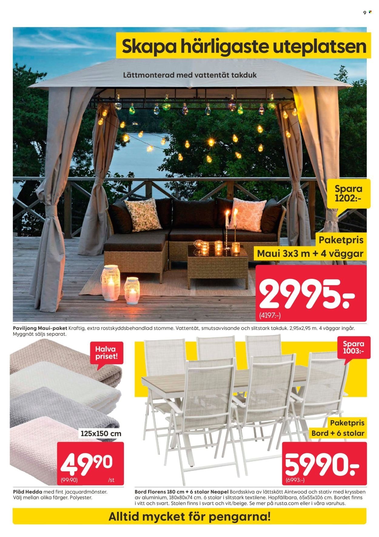 RUSTA reklamblad - T.o.m. måndag 15/06 2026