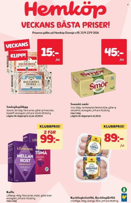 HEMKÖP reklamblad - T.o.m. måndag 21/09 2026