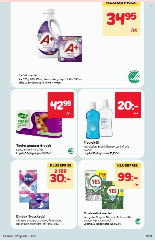 HEMKÖP reklamblad - T.o.m. måndag 21/09 2026
