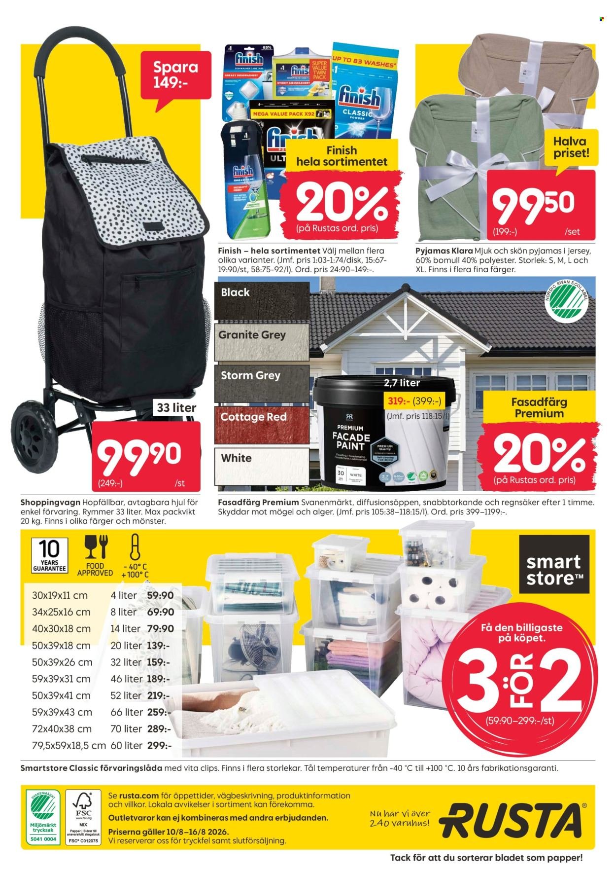 RUSTA reklamblad - T.o.m. måndag 10/08 2026