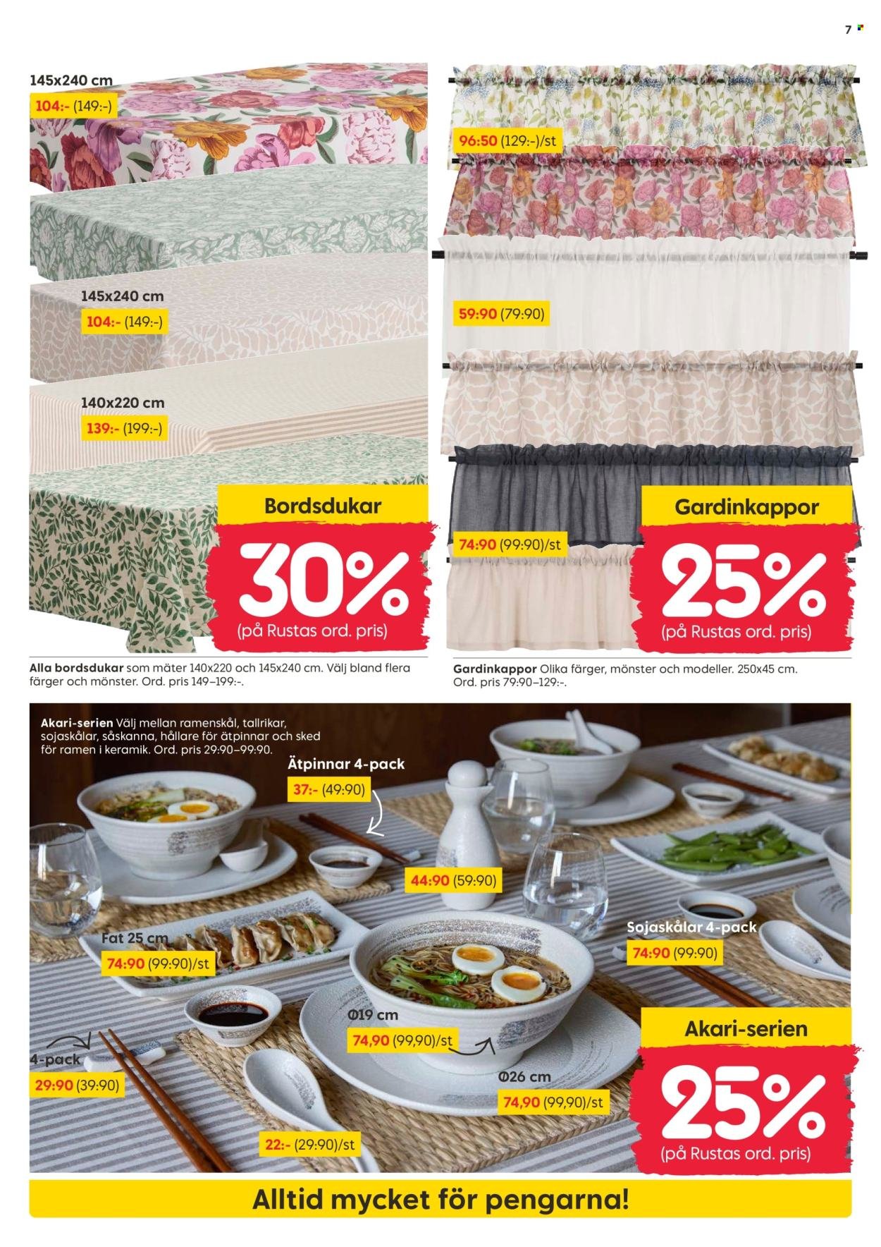 RUSTA reklamblad - T.o.m. måndag 10/08 2026