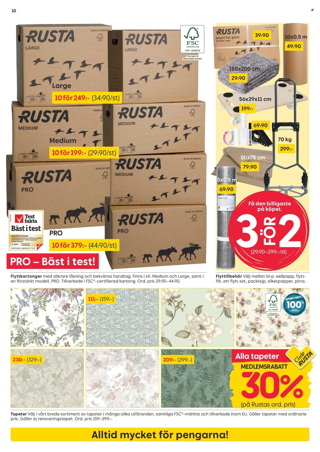 RUSTA reklamblad - T.o.m. måndag 10/08 2026