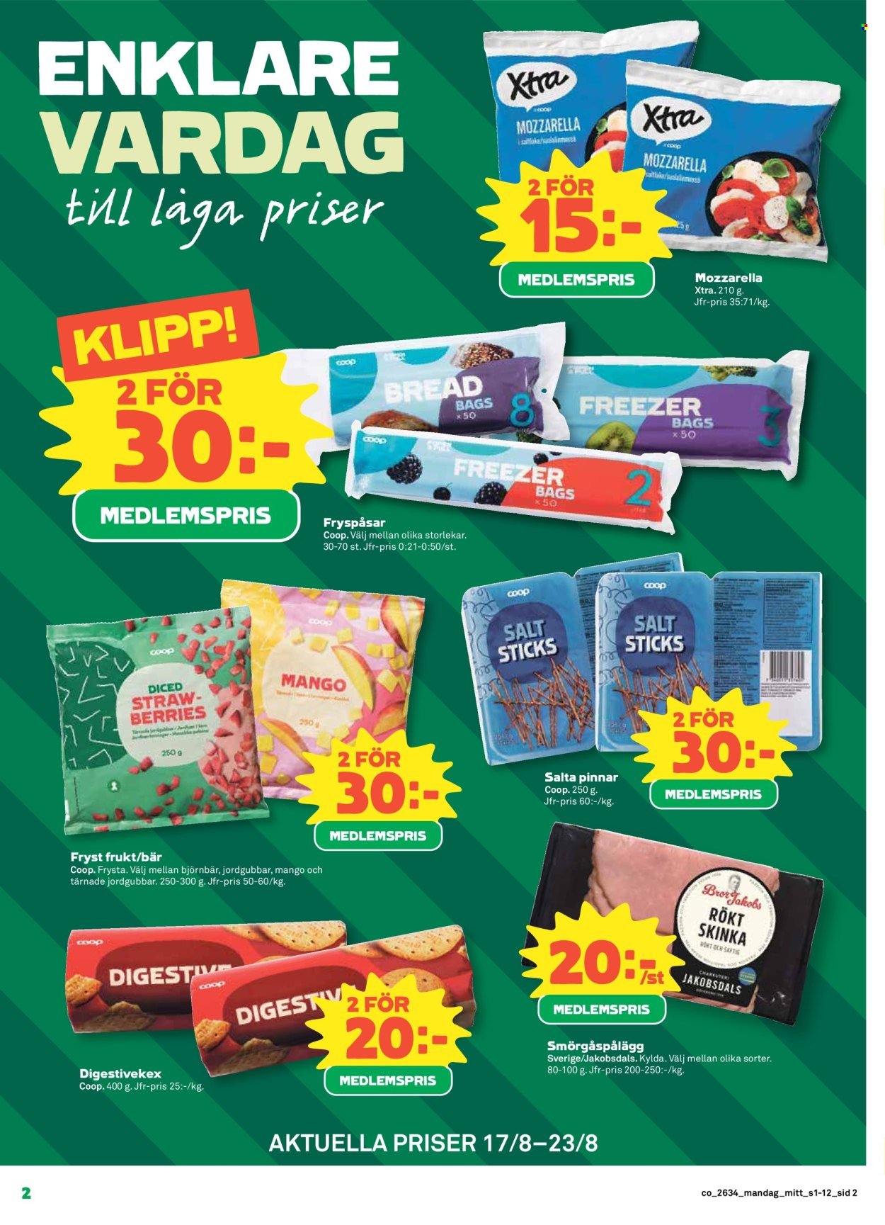 COOP reklamblad - T.o.m. måndag 17/08 2026