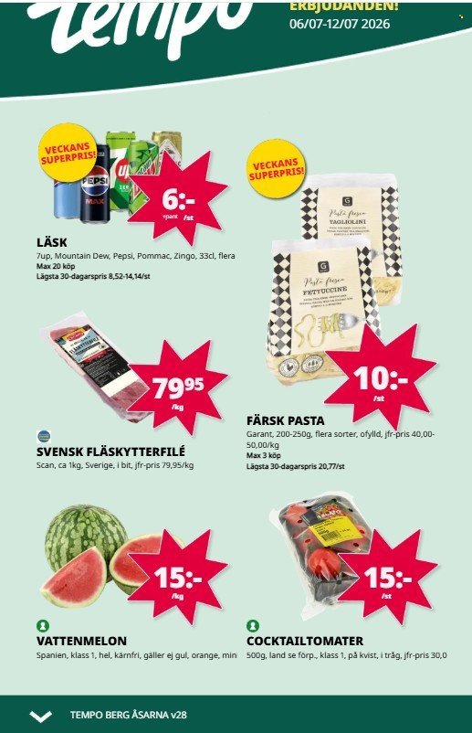 PEKÅS reklamblad - T.o.m. måndag 06/07 2026