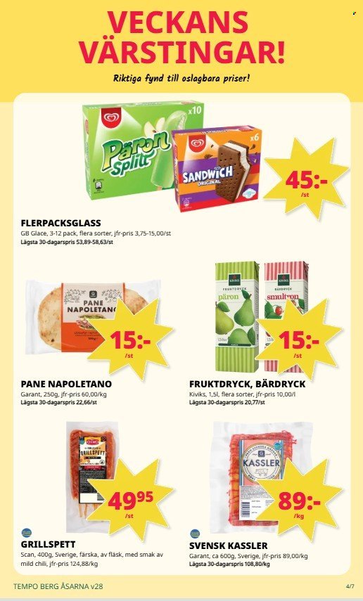 PEKÅS reklamblad - T.o.m. måndag 06/07 2026
