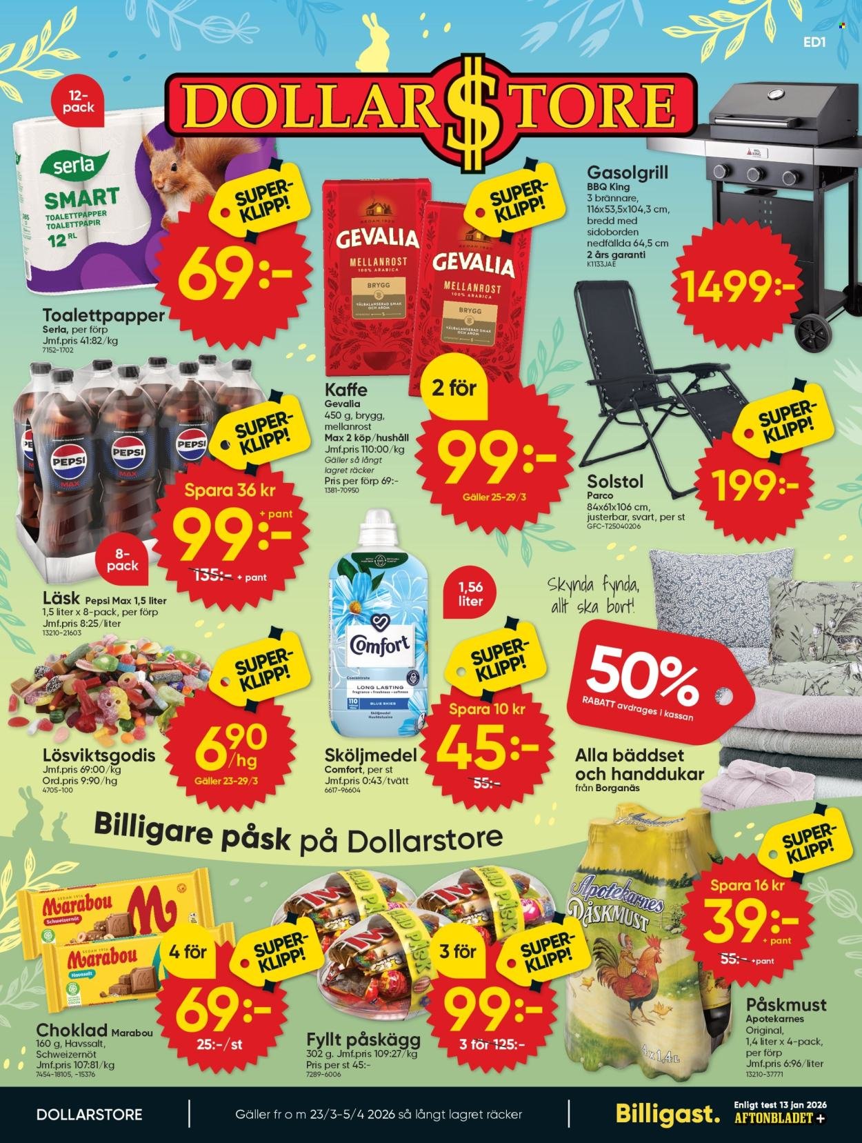 DOLLARSTORE reklamblad - T.o.m. måndag 23/03 2026