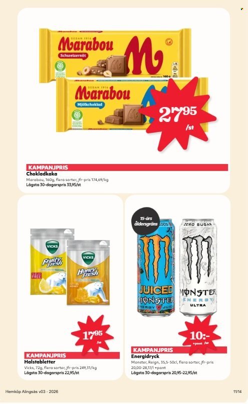 HEMKÖP reklamblad - T.o.m. måndag 12/01 2026