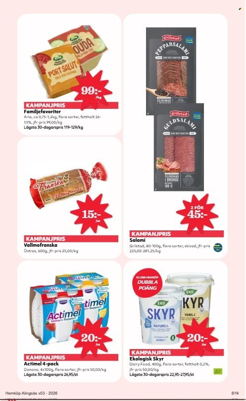 HEMKÖP reklamblad - T.o.m. måndag 12/01 2026