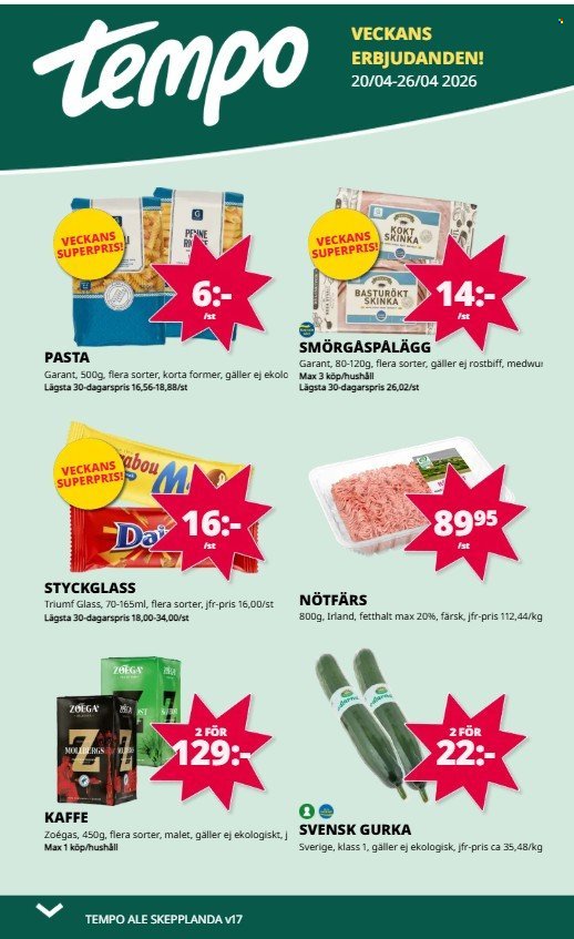 TEMPO reklamblad - T.o.m. måndag 20/04 2026