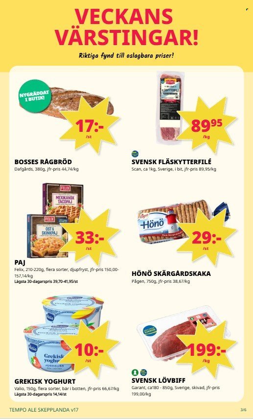 TEMPO reklamblad - T.o.m. måndag 20/04 2026