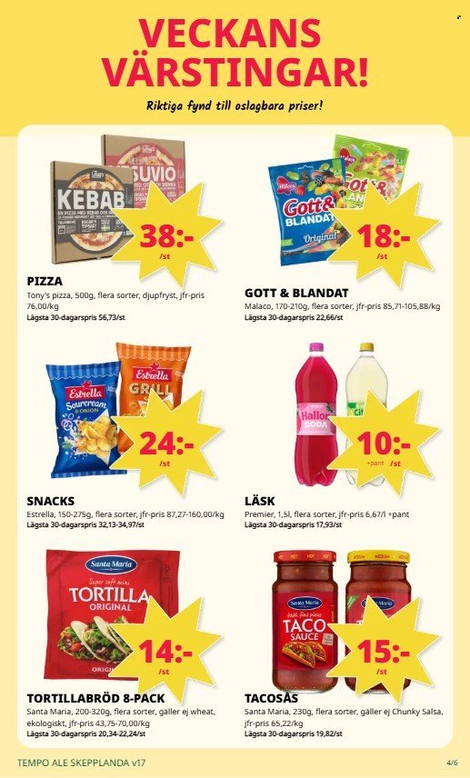 TEMPO reklamblad - T.o.m. måndag 20/04 2026