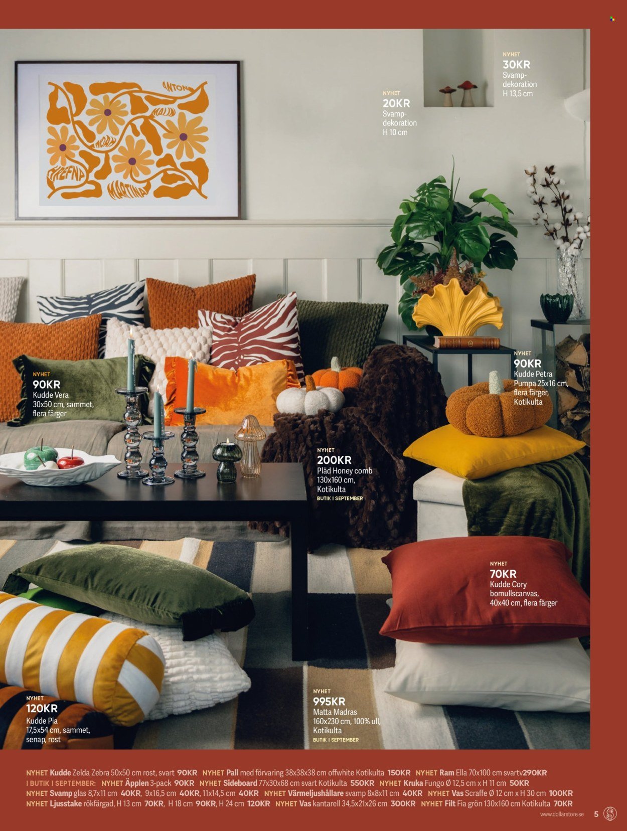 DOLLARSTORE reklamblad - September 2025