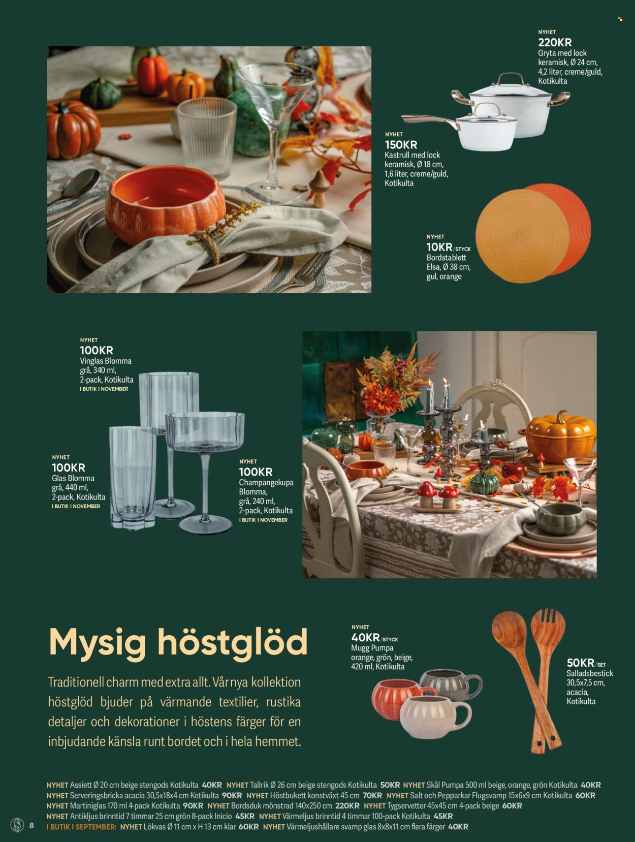 DOLLARSTORE reklamblad - September 2025