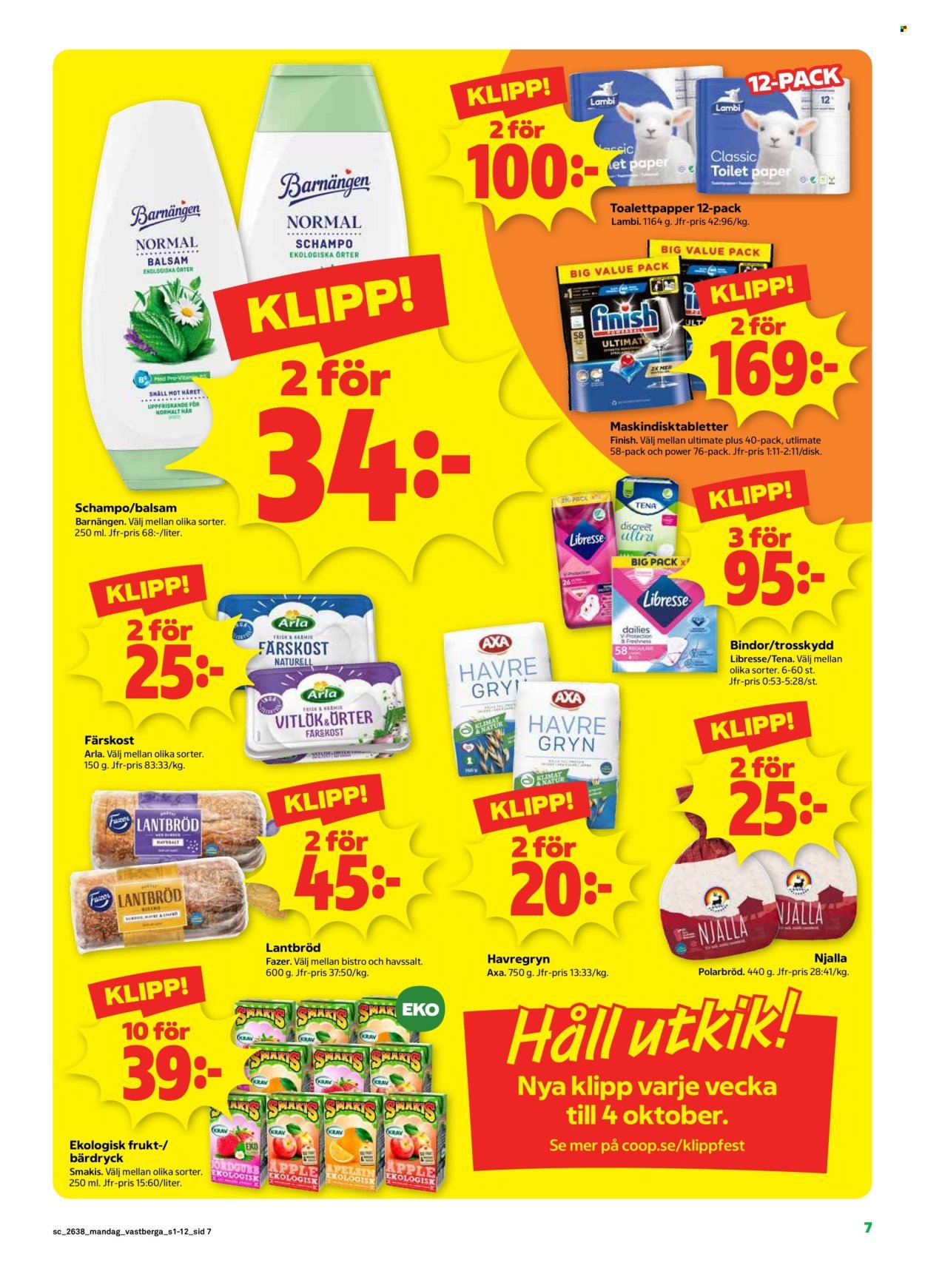 STORA COOP reklamblad - T.o.m. måndag 14/09 2026