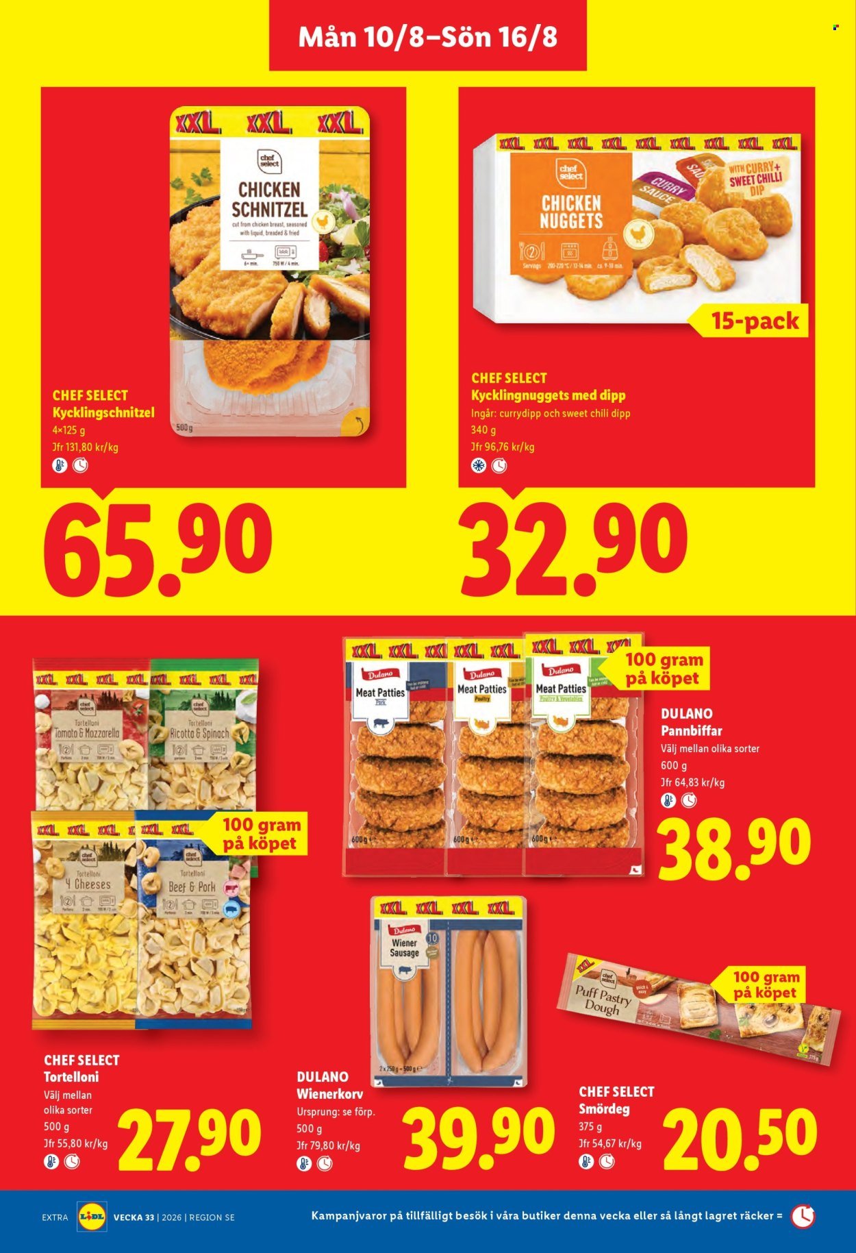 LIDL reklamblad - ERBJUDANDEN VECKA 33