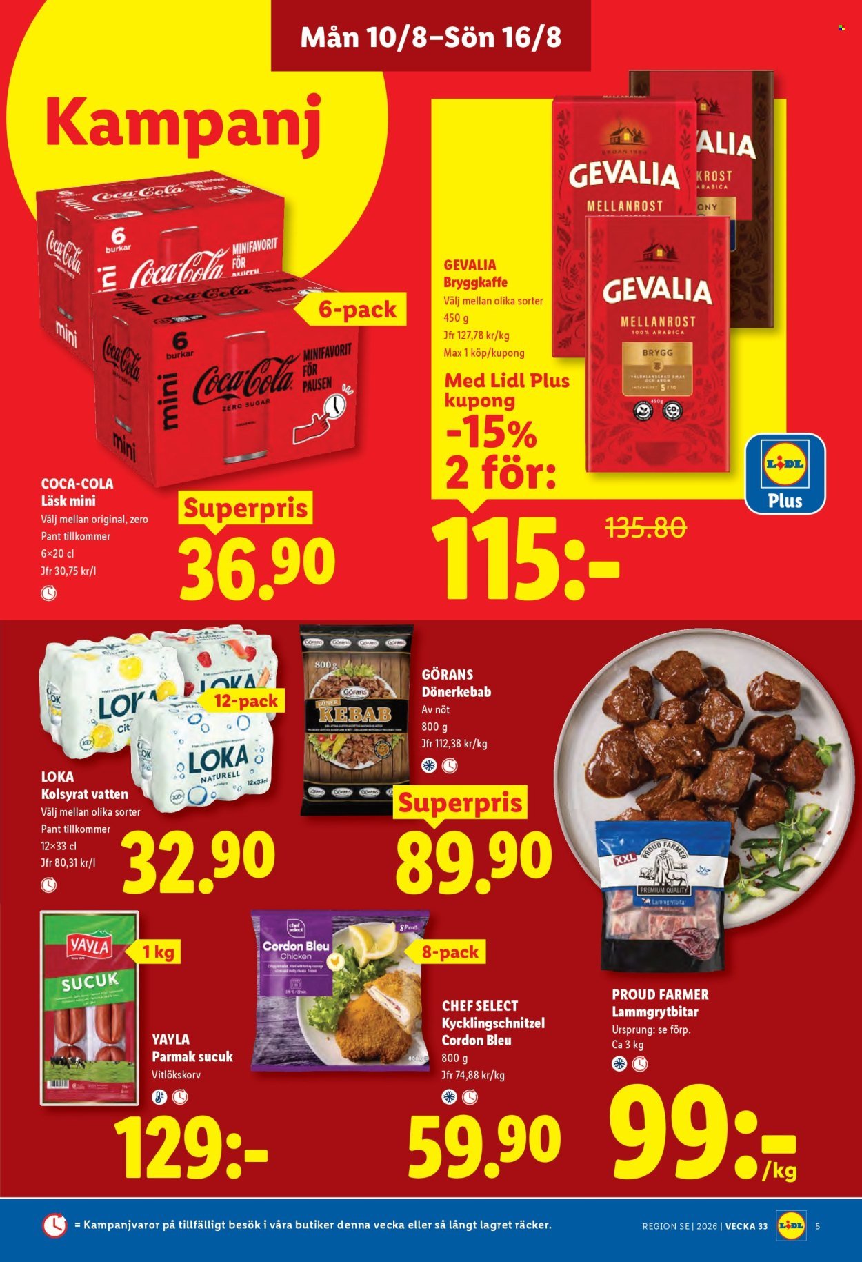 LIDL reklamblad - ERBJUDANDEN VECKA 33