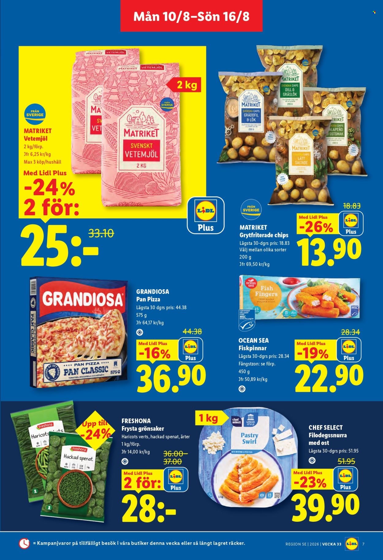 LIDL reklamblad - ERBJUDANDEN VECKA 33
