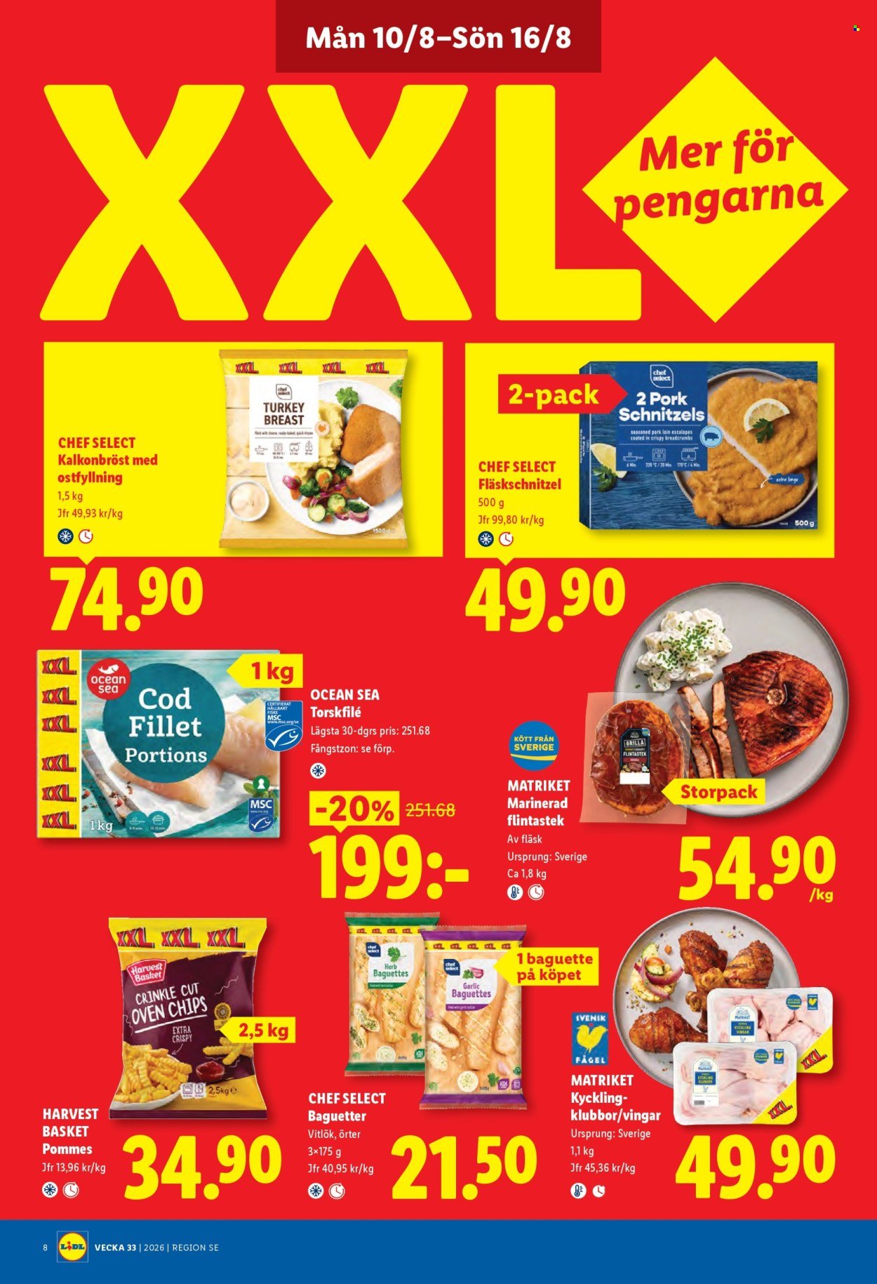 LIDL reklamblad - ERBJUDANDEN VECKA 33
