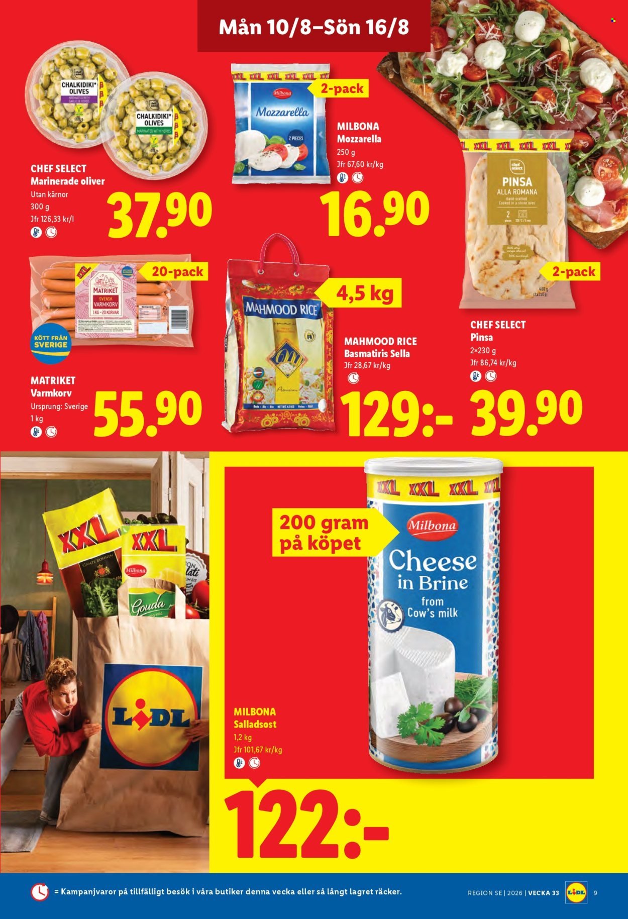 LIDL reklamblad - ERBJUDANDEN VECKA 33