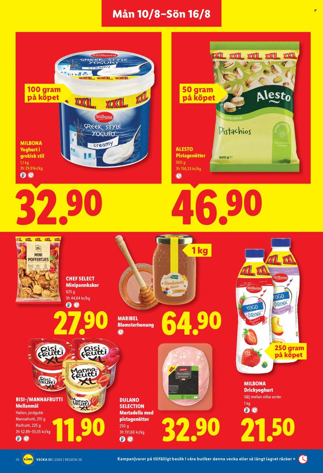 LIDL reklamblad - ERBJUDANDEN VECKA 33