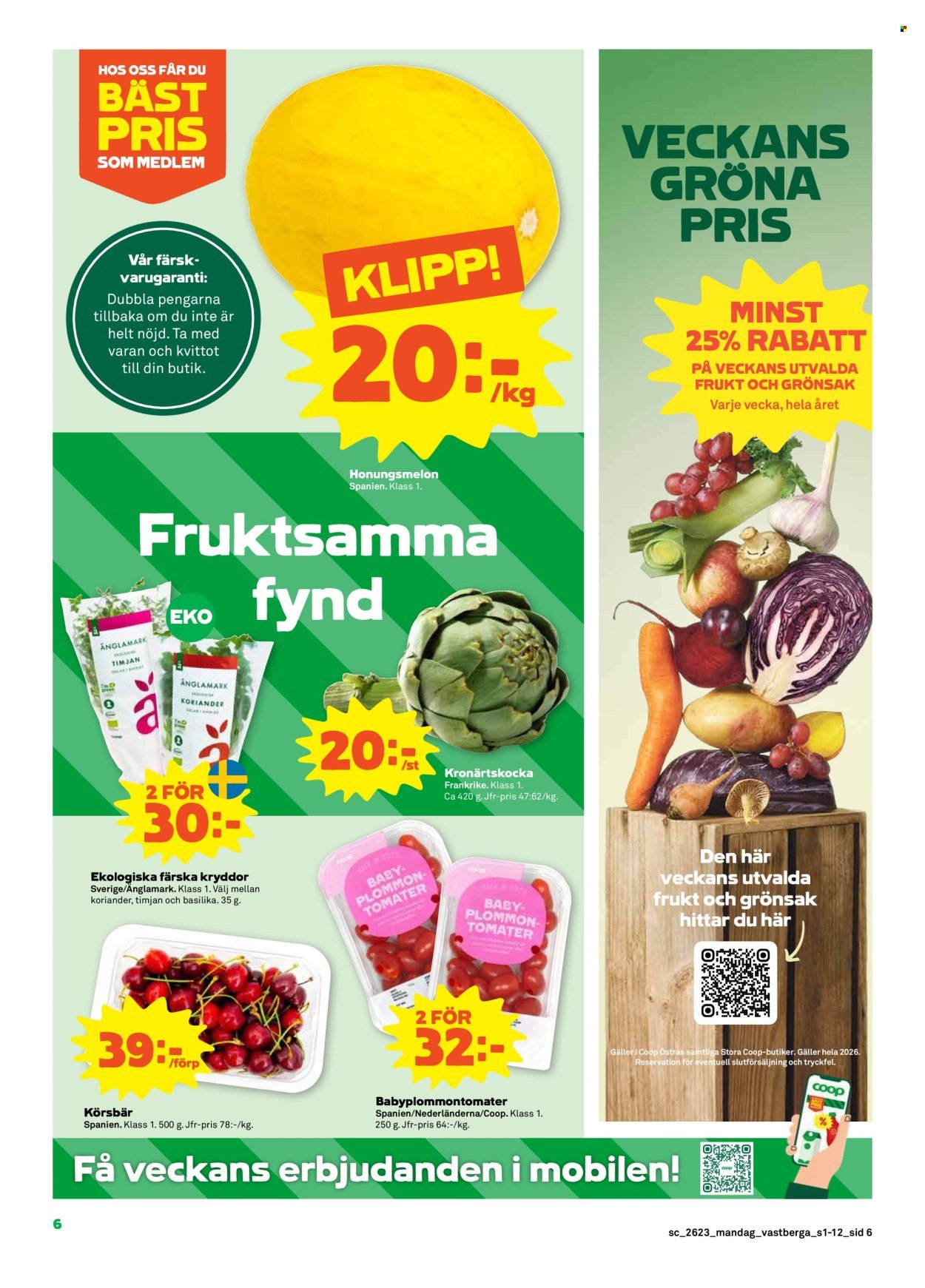 STORA COOP reklamblad - T.o.m. måndag 01/06 2026