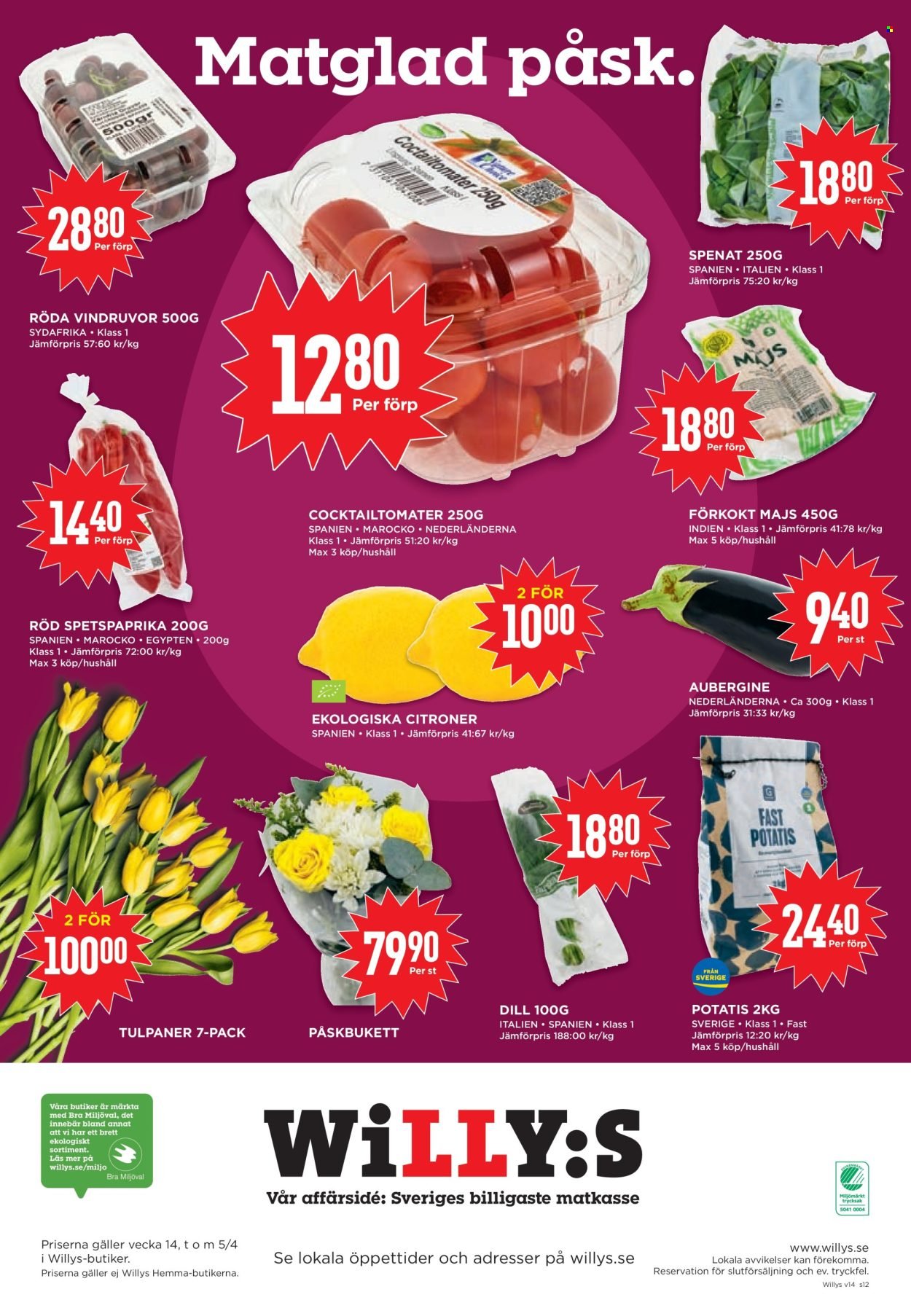 WILLYS reklamblad - T.o.m. måndag 30/03 2026