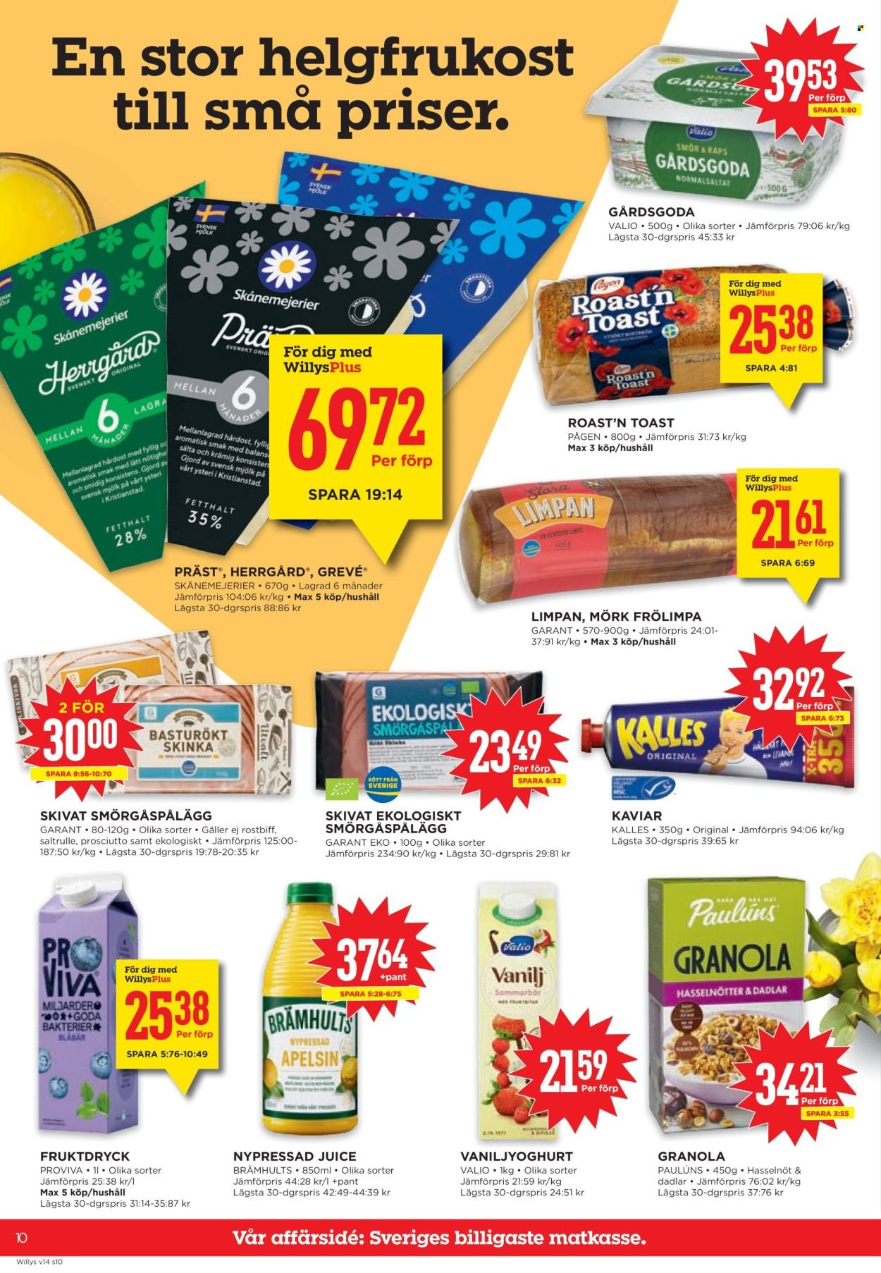 WILLYS reklamblad - T.o.m. måndag 30/03 2026
