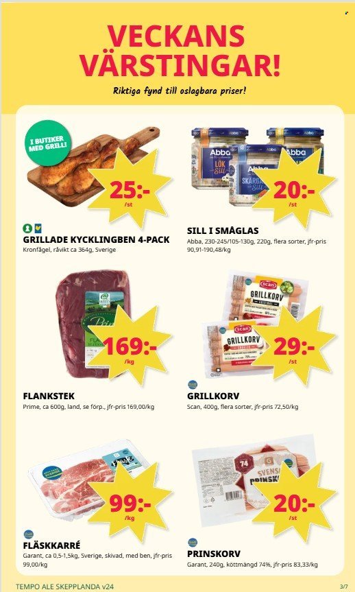 TEMPO reklamblad - T.o.m. måndag 08/06 2026