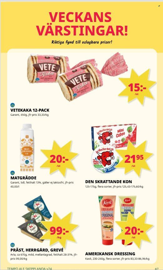 TEMPO reklamblad - T.o.m. måndag 08/06 2026