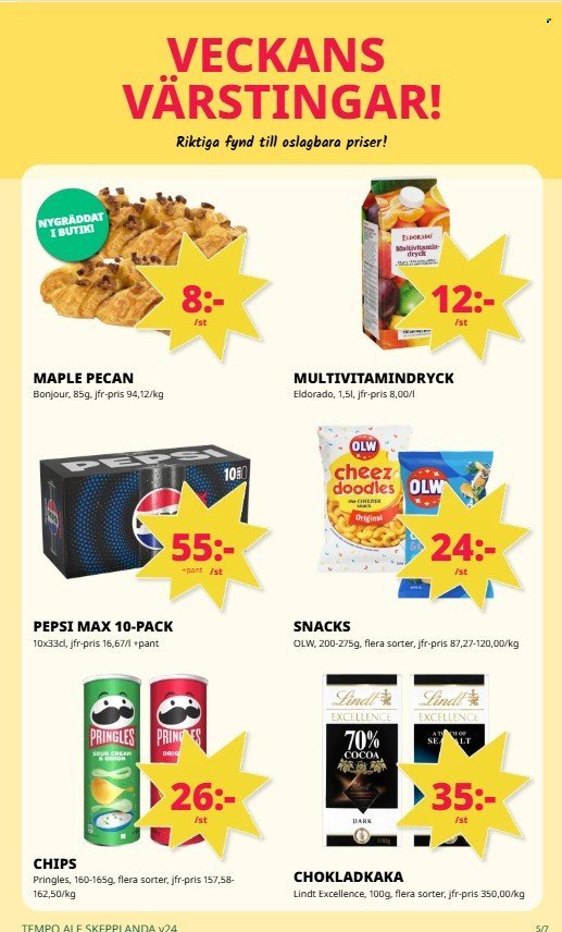 TEMPO reklamblad - T.o.m. måndag 08/06 2026
