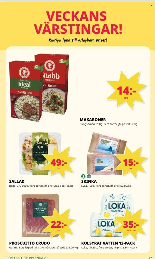 TEMPO reklamblad - T.o.m. måndag 18/05 2026