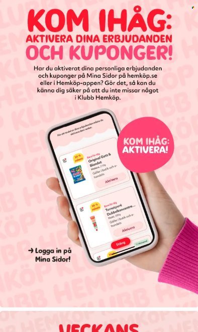 HEMKÖP reklamblad - T.o.m. måndag 10/08 2026