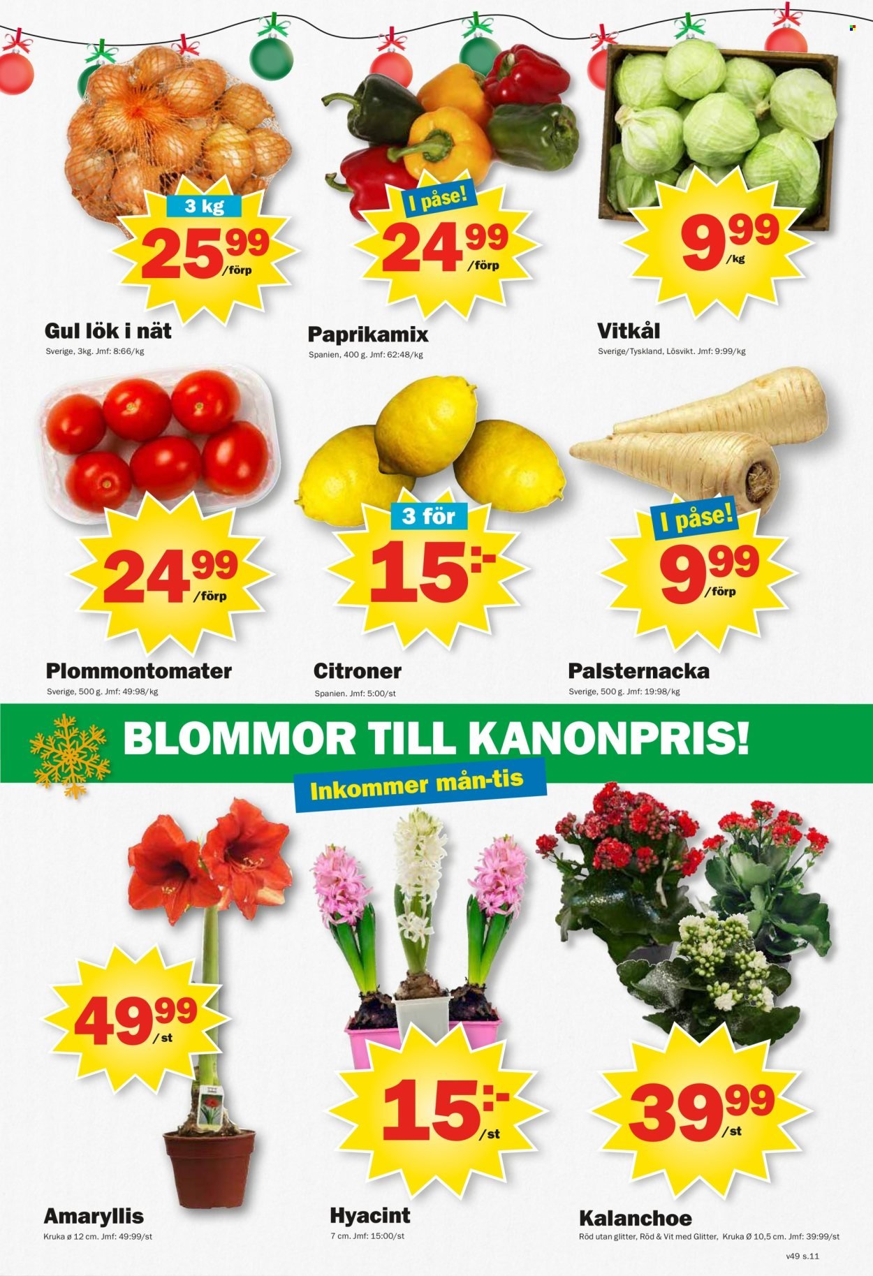 PEKÅS reklamblad - T.o.m. måndag 01/12 2025